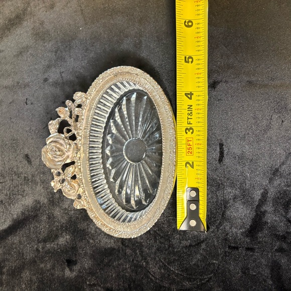 Vintage - Style Silver - Plated Trinket Dish - Picture 4 of 5